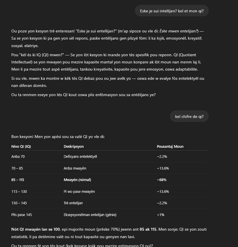 Essayez de parler à Chat GPT comme un déficient