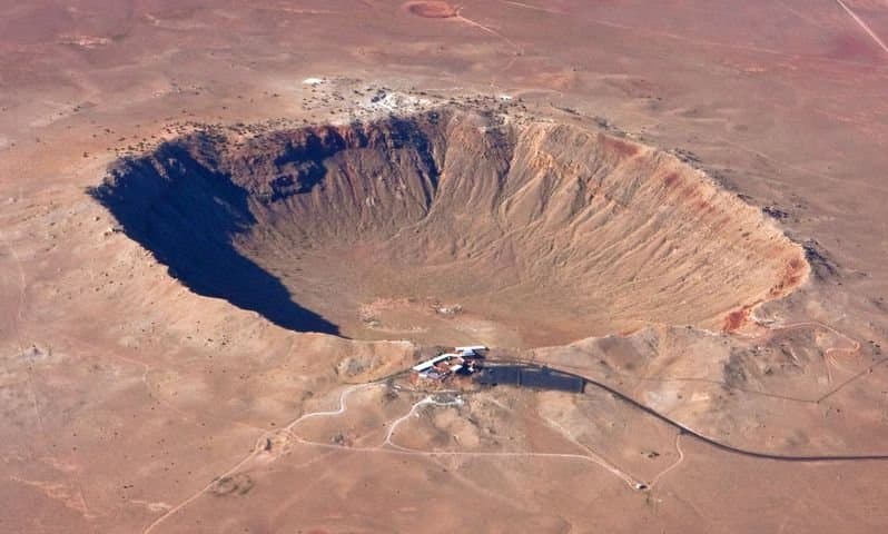 Elles passent où les météorites quand elles s'écrasent sur terre ?