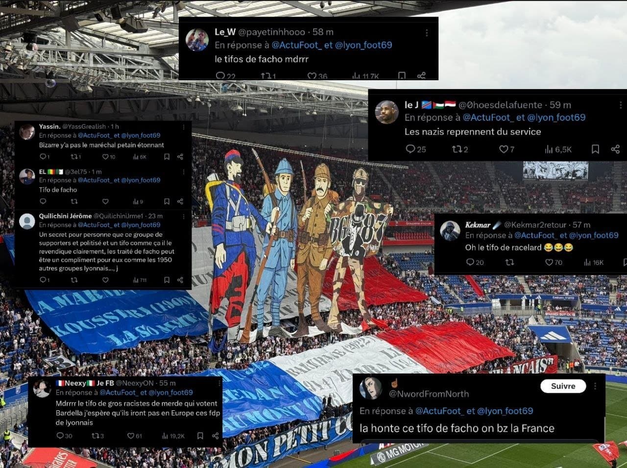 [FOOT] LYON rend hommage aux SOLDATS français