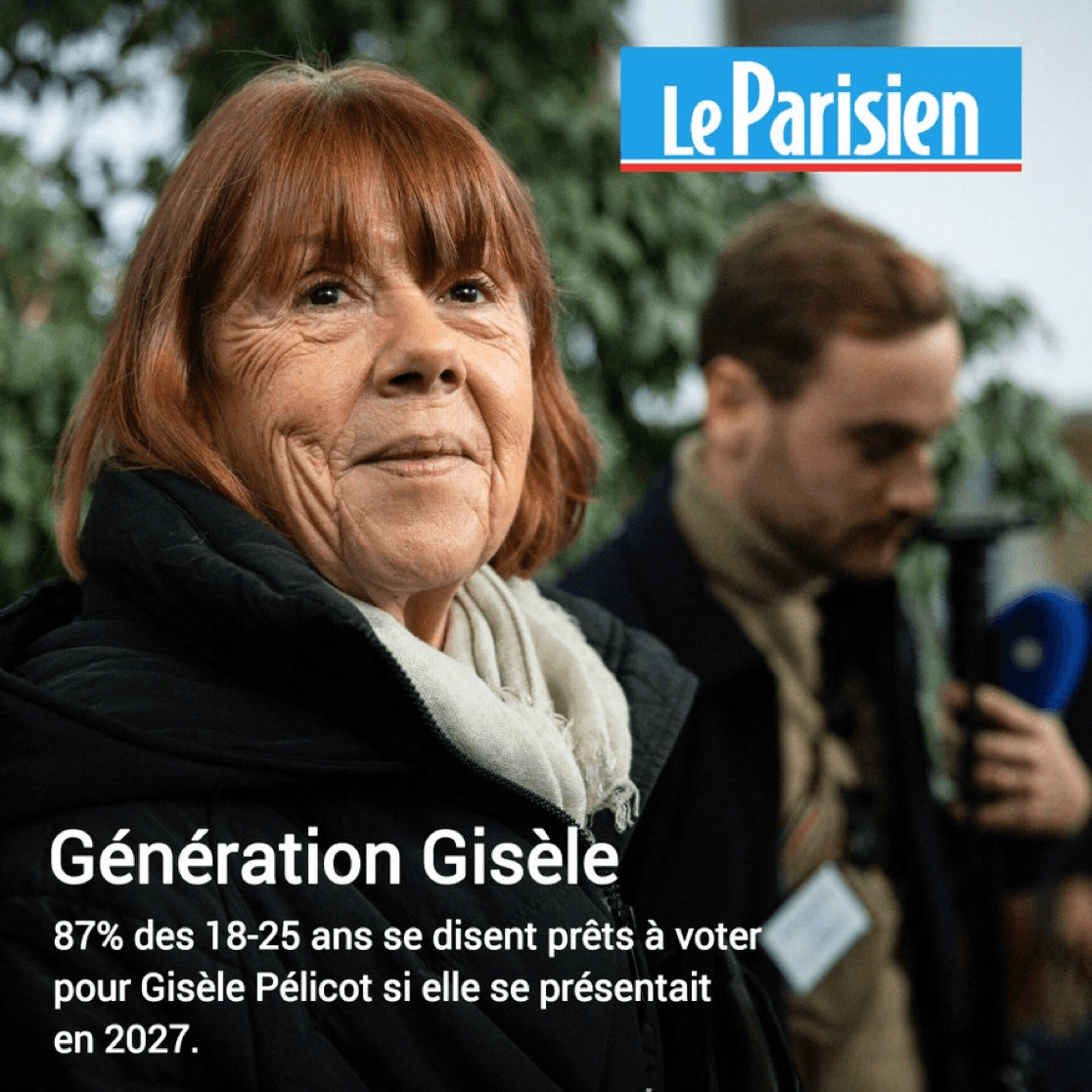 Si Gisèle Pelicot se présentait aux élections, elle gagnerait
