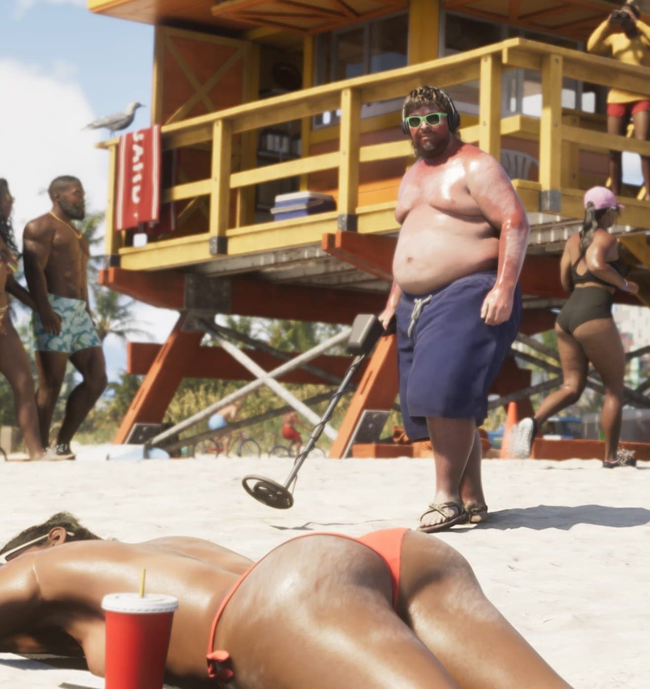 Ce GROS CUL CHARNU dans le trailer de GTA VI