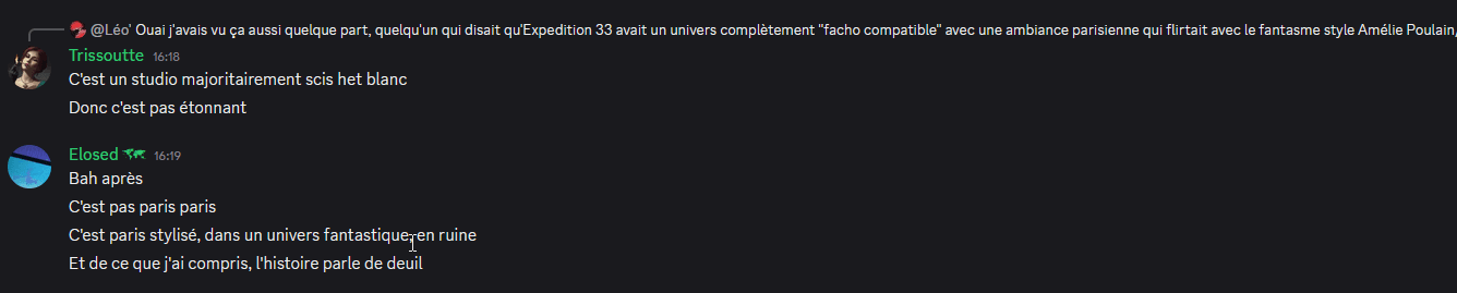 [WOKE] Clair Obscur, un jeu fasciste.