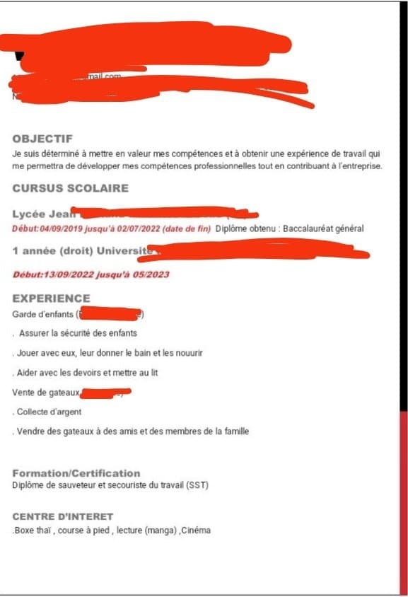 Trouver un taff