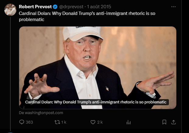 🔥🗣️ Le NOUVEAU PAPE est de GAUCHE : anti-TRUMP, anti-LGBTphobie, anti-ISLAMOPHOBIE