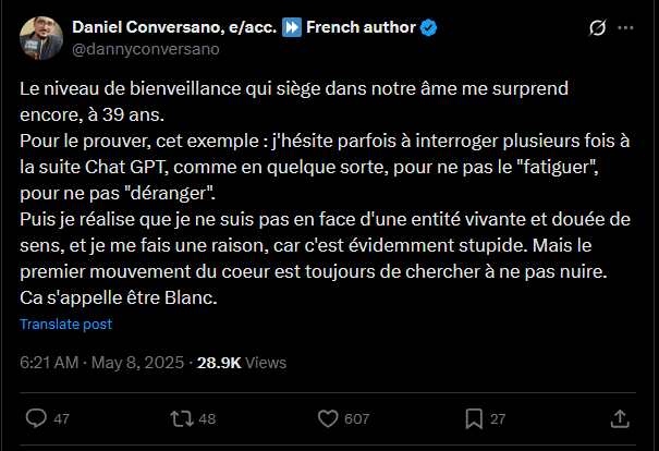 Le racisme de Conversano vire au ridicule
