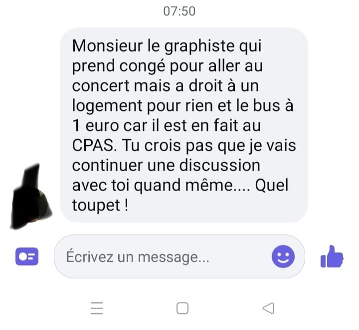 ( photo) Une LESBIENNE refoulée rage de mon privilège de RSAiste