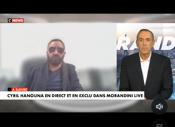 Aya le look d'HANOUNA en direct sur CNEWS