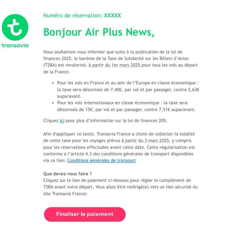 Billet d'avion : Taxe taxe taxe pays de m*****