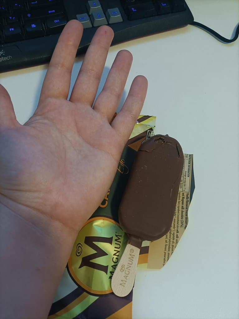 les glaces magnum,  c'est moi ou elles ont réduite de taille ?