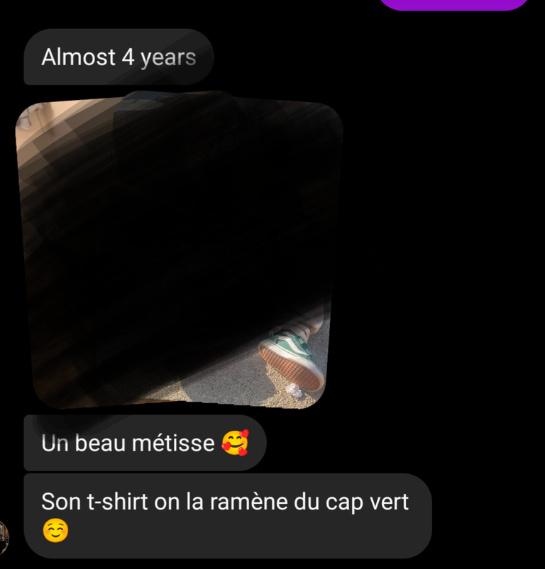 [MEUF] elle m'envoit des photos de son bébé métis