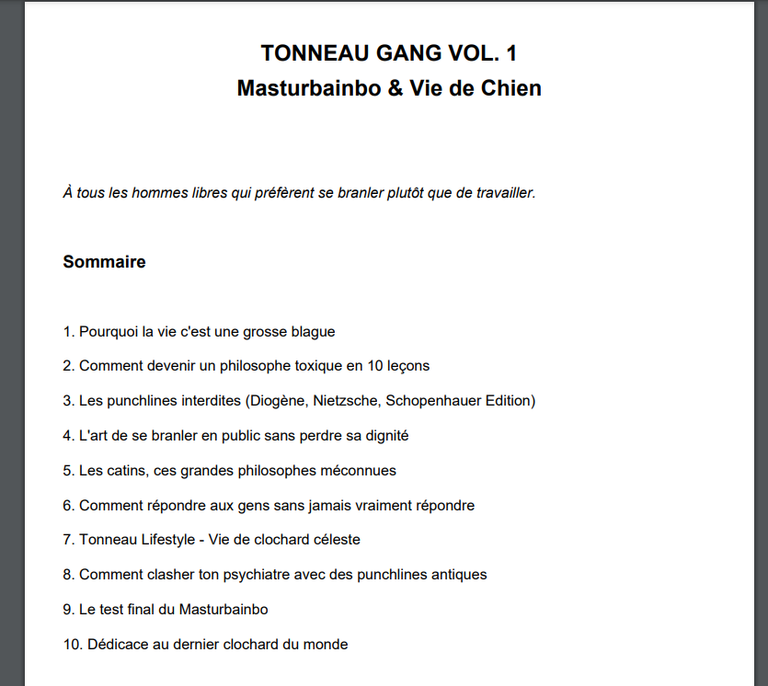 [PHILOSOPHIE] Je compte percer et devenir célèbre admirez ma pensée