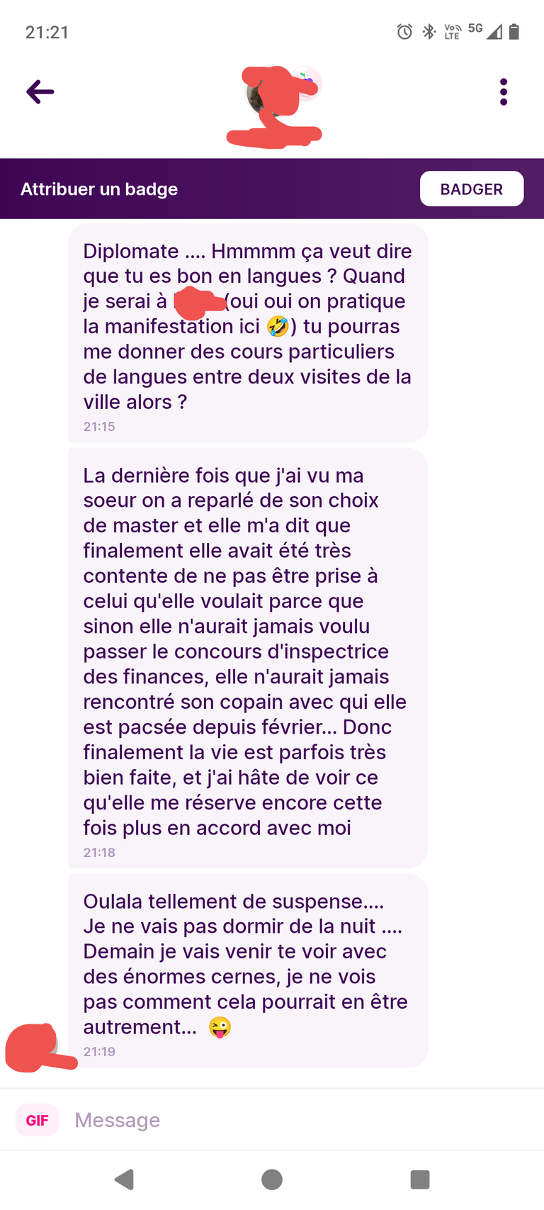 [SCREEN] PUTAIN ELLE M'ENVOIE de CES MESSAGES