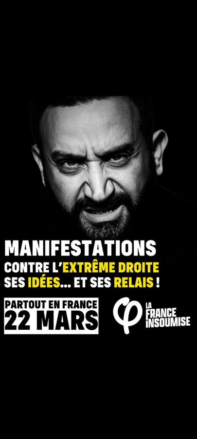 qui va à la MANIFESTATION contre l EXTREME DROITE ce SAMEDI