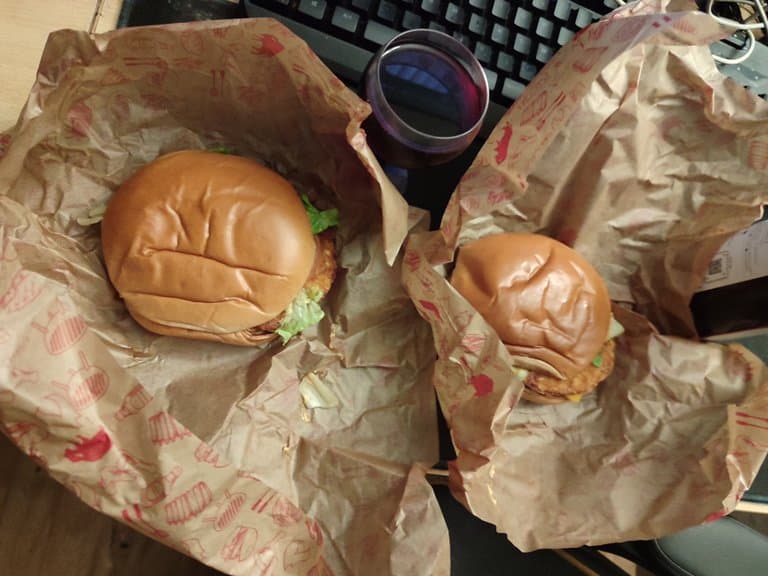 PHOTOS : Mon repas livré du buffalo de ce soir retourne le fofo !!!
