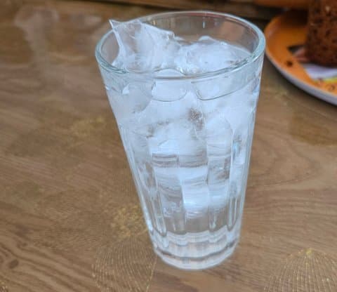 Jai preparer un verre deau